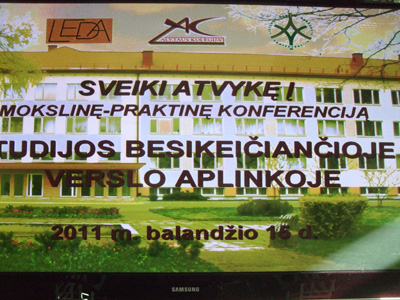 Konferencija Alytuje 2011-04-15