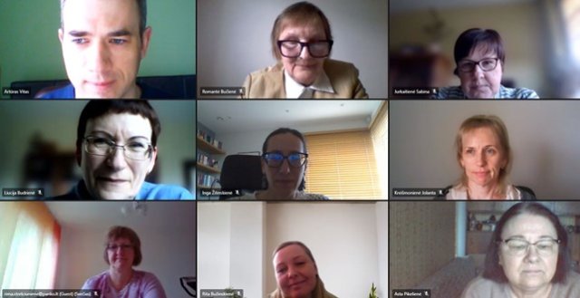 Tarptautinė nuotolinė konferencija 2021-04-15